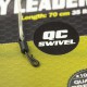 Poly Leader mit Quick Change Swivel - 75 cm