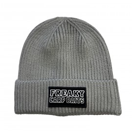 FreakyCarpBaits Patch Beanie "Grau"